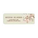 Search for pink owl return address labels Owls