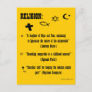 Search for atheism postcards Religion
