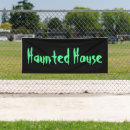 Search for haunted house banners Creepy