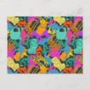 Search for animal silhouettes postcards Tropical