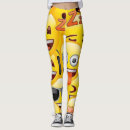 Search for emoji leggings Yellow