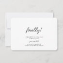 Search for getting married invitations Finally