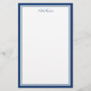 Search for modern stationery paper Navy blue
