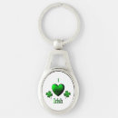 Search for st pat key rings Four leaf clover