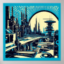 Search for futuristic city posters Science fiction