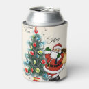 Search for santa claus can coolers Cute