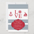 Search for boat engagement party invitations Anchor