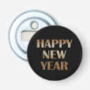 Search for happy new year bottle openers Typography