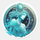 Search for aquarius water bearer stickers Blue