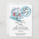 Search for blue elephant baby shower invitations Giraffe