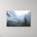 Search for yosemite canvas prints Fog