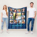 Search for photo graduation blankets Keepsake