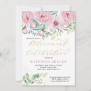 Search for feminine retirement party invitations Floral