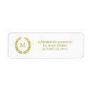 Search for foil gold return address labels Classy