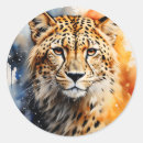 Search for cheetah portrait stickers Wildlife
