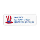 Search for stars stripes return address labels Independence