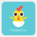 Search for bandits stickers Peekaboo barn