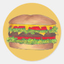 Search for cheeseburger stickers Hamburger