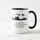 Search for love the mountains mugs Outdoors