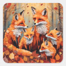 Search for fox family stickers Beautiful