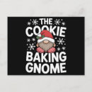 Search for holiday baking postcards Santa