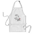 Search for wedding couple aprons Married