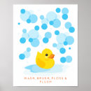 Search for bathroom kids posters Brush