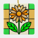 Search for stained glass art christmas tree decorations Floral