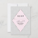 Search for pink pattern rsvp cards Simple
