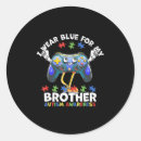 Search for autism brother stickers Wear