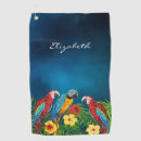 Search for tropical golf towels Blue