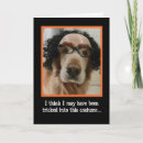 Search for funny dog halloween cards Costume