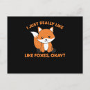 Search for funny fox postcards Cute