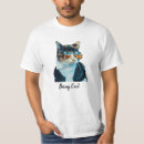 Search for funny cat mens tshirts Cool