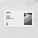 Search for direction business cards Blue