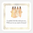 Search for maid of honour stickers Flowers
