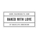 Search for baked with love rubber stamps Handmade