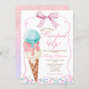 Search for ice cream bridal shower invitations She's been scooped up