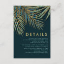 Search for gold palm tree invitations Teal
