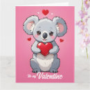 Search for koala valentines day cards Animal