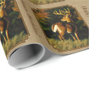 Search for buck wrapping paper Wildlife