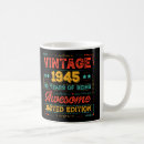 Search for 1945 mugs 80th birthday