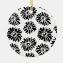 Search for funky christmas tree decorations Black and white