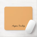 Search for solid orange mouse mats Simple