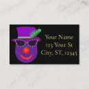 Search for mardi gras business cards Fat tuesday
