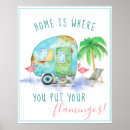 Search for flamingo posters Watercolor