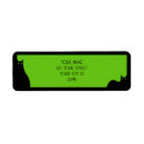Search for green eyes return address labels Halloween