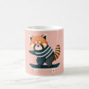 Search for cute red panda mugs Kawaii