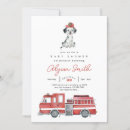 Search for firefighter baby invitations Fire truck