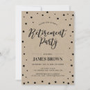 Search for black dinner party invitations Retirement